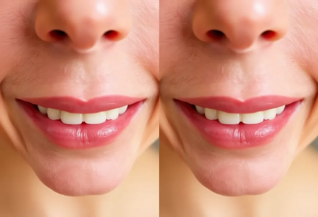 ehrliches und falsches Laecheln